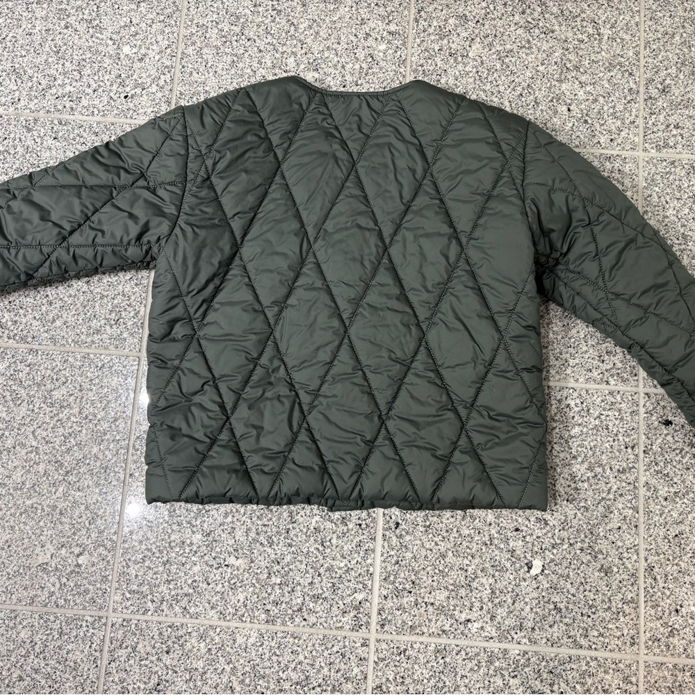 Lilla P Green Quilted Puffer Jacket - Picture 2 of 7